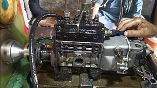 Restoration China inline diesel pump repair