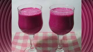 Beet & banana juice ll Healthy Beets  Banana Smoothie!