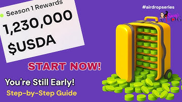 Mine $USDA Airdrop Now By Addplus - Step by Step Guide | You