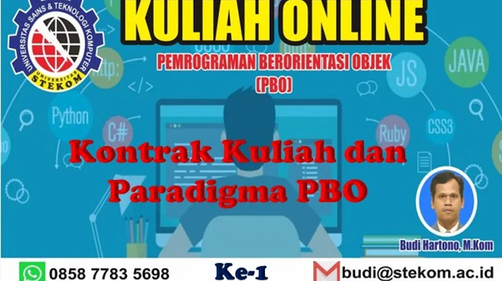 Pemrograman Berorientasi Objek