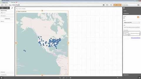 Qlik Sense – Map Chart Object Part 1 – Point Maps