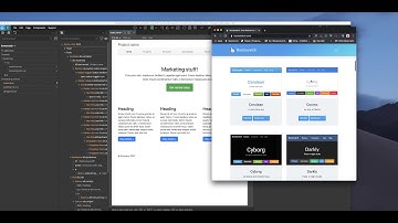 Styling your Bootstrap project with Bootswatch and SASS