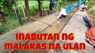 Mukhang di pa matatapos bago weekend kung ganito palagi | Inabutan kami ng malakas na ulan