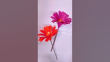 kids paper craft// paper flower #shorts #diy #origami