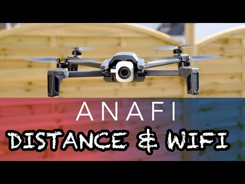 PARROT ANAFI : TEST DE DISTANCE & CONNEXION WIFI