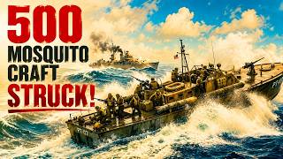 Japanese Navy Braced for 100 PT Boats — Then 500 Mosquito Craft Annihilated the Fleet!
