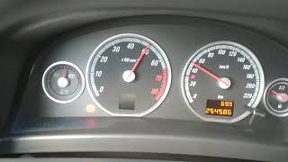 Opel Vectra C 1.8 122Hp Acceleration