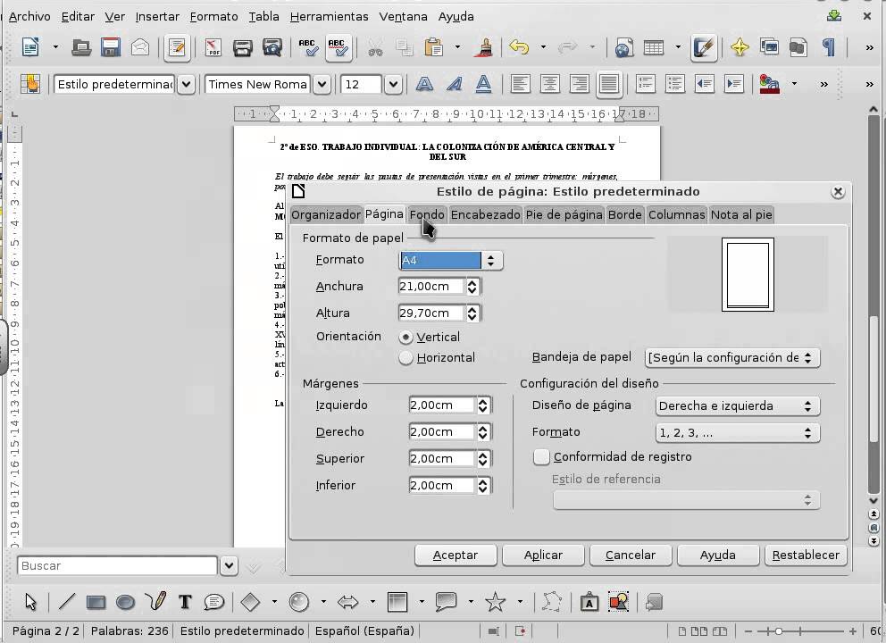 Actualizar 30+ imagen margenes libre office