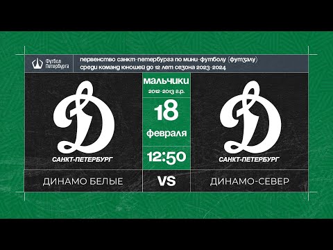 Видео к матчу Динамо белые - Динамо-Север