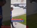 Si lo hacés, no te creen: hizo jueguitos y la emboco en un aro de basquet