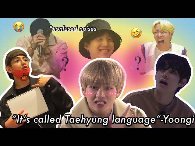 BTS struggling to understand “Tae-tae language” class=