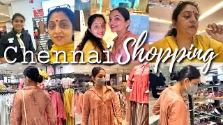 Chennai Shopping | Sindhu Krishna | Ahaana Krishna