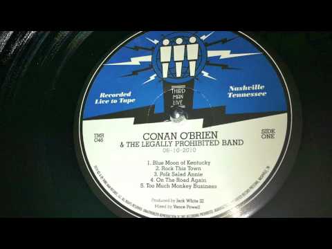 Conan O'Brien - Polk Salad Annie, Live At Third Ma...