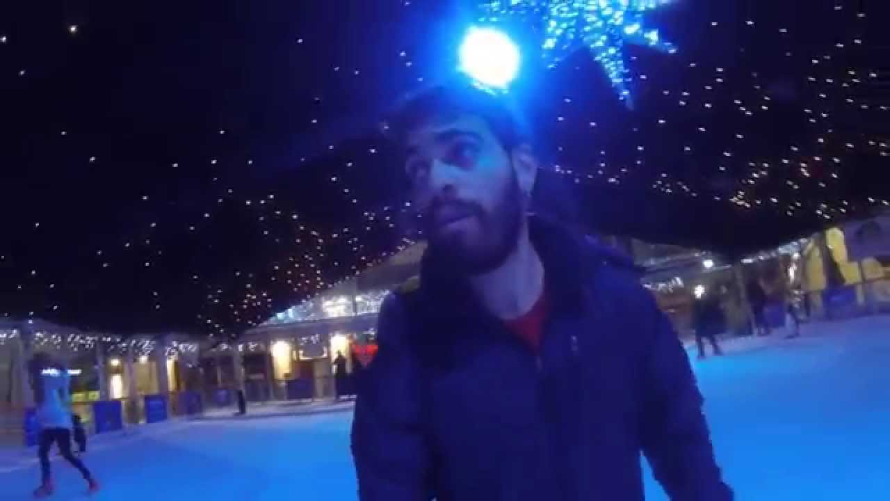 Ice skating in Dublin