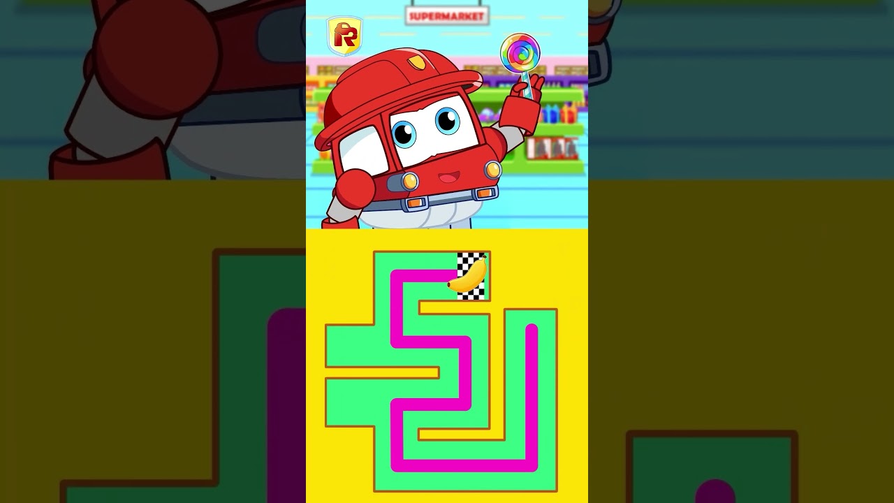 Grocery Strore Song | Apples and Bananas Song | RoboSquad Kids Song #shorts