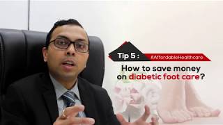 How to save money on diabetic foot care? | Health Tips | Affordable Healthcare | Dr.Pradeep Gadge screenshot 4