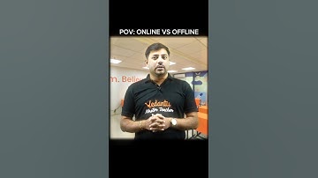 POV: Online vs Offline 🔥 #harshsir #motivation #onlinecoaching #offlinecoaching #shorts