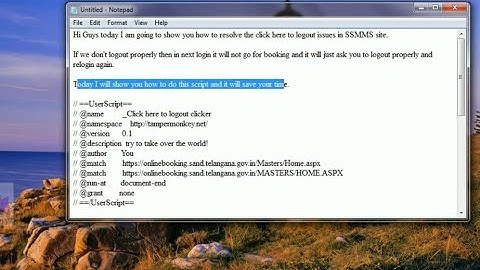 Logout clicker SSMMS site latest trick 2019 || T TRENDY