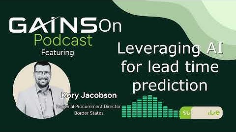 GAINS On Podcast S2 Ep.5:  Data-Driven Transformation with Border States