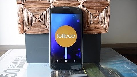 Google Nexus 4 Android 5.1 update