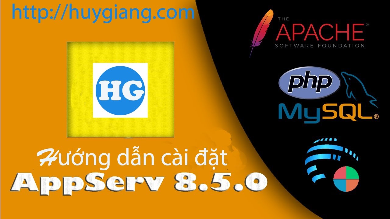 appsev  New 2022  Hướng dẫn cài đặt và sử dụng Localhost với Appserv 8.5.0