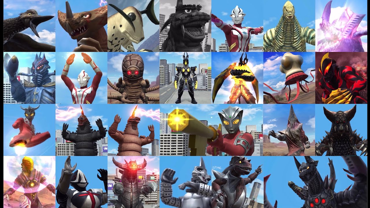 【ウルバト】ウルトラマン＆ウルトラ怪獣まとめ▶︎2020年9月〜12月実装分【攻撃必殺技モーションまとめ】 ULTRAMAN