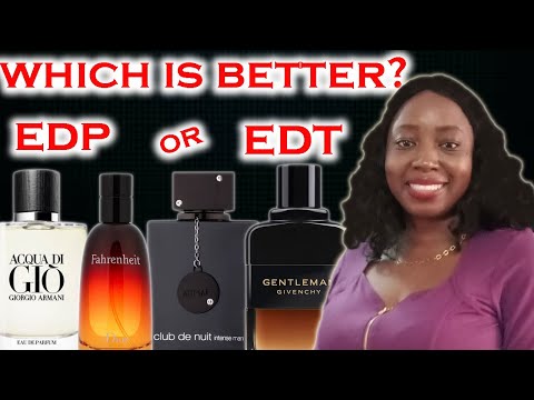 What is the difference between EDT, EDP and Parfum ?