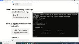 How to Create Working Directory and Acess it from Windows Terminal