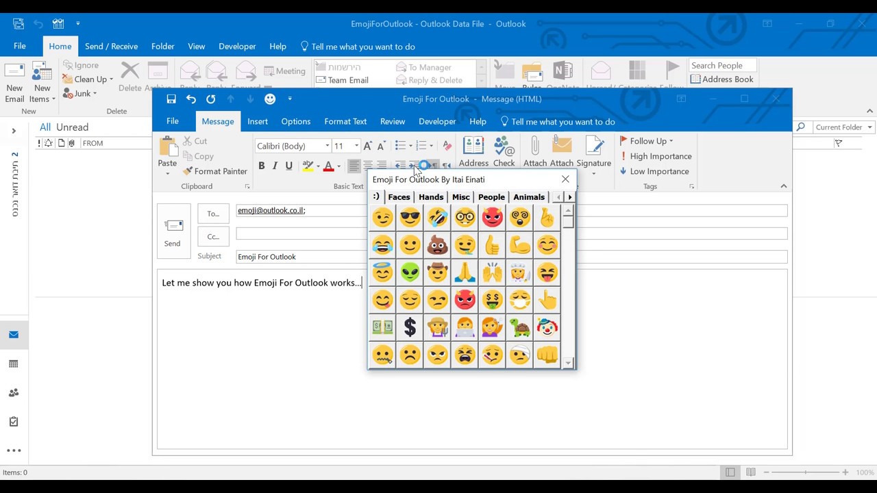 Outlook Emoji Shortcut How To Insert Email Emojis Reverasite