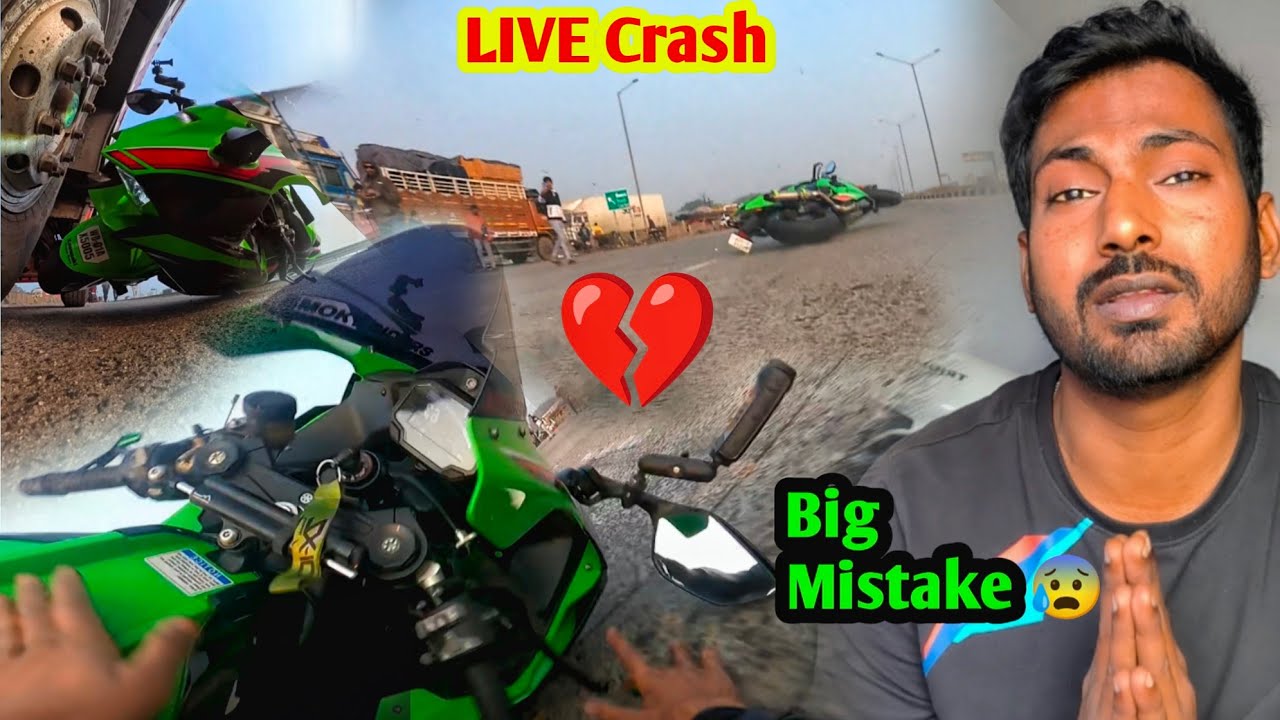 ZX10R Superbike Badly Crashed💔😓WHY? Republic day ride ⚠️‼️ Azad hind dhaba 