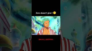 Zoro Attitude 😈 One Piece 🔥 #anime #onepiece #onepieceedit #zoroedit #status #attitudestatus #shorts