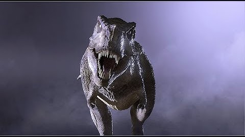 T-Rex 3D Animation Blender 2.8 2019