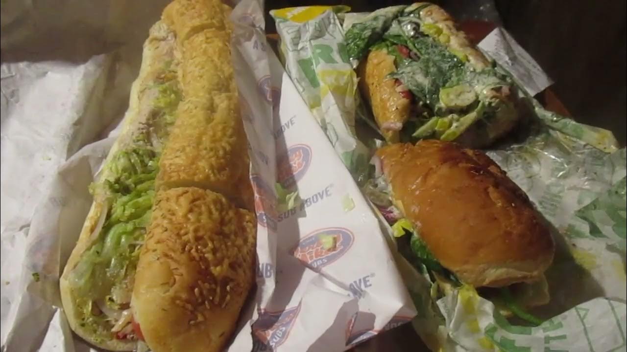 Jersey Mike's Tuna Fish Sub VS Subway's Tuna Fish Sub YouTube