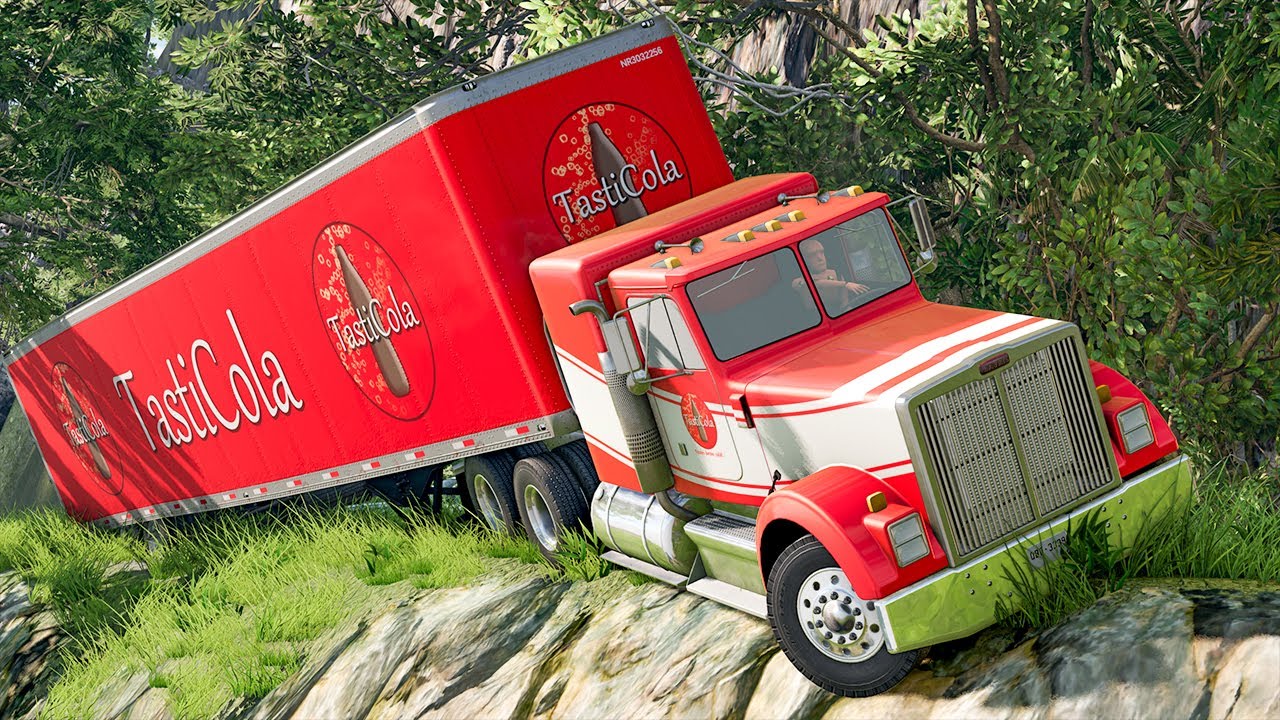 Cars vs Cliff Roads #46 - BeamNG DRIVE | SmashChan