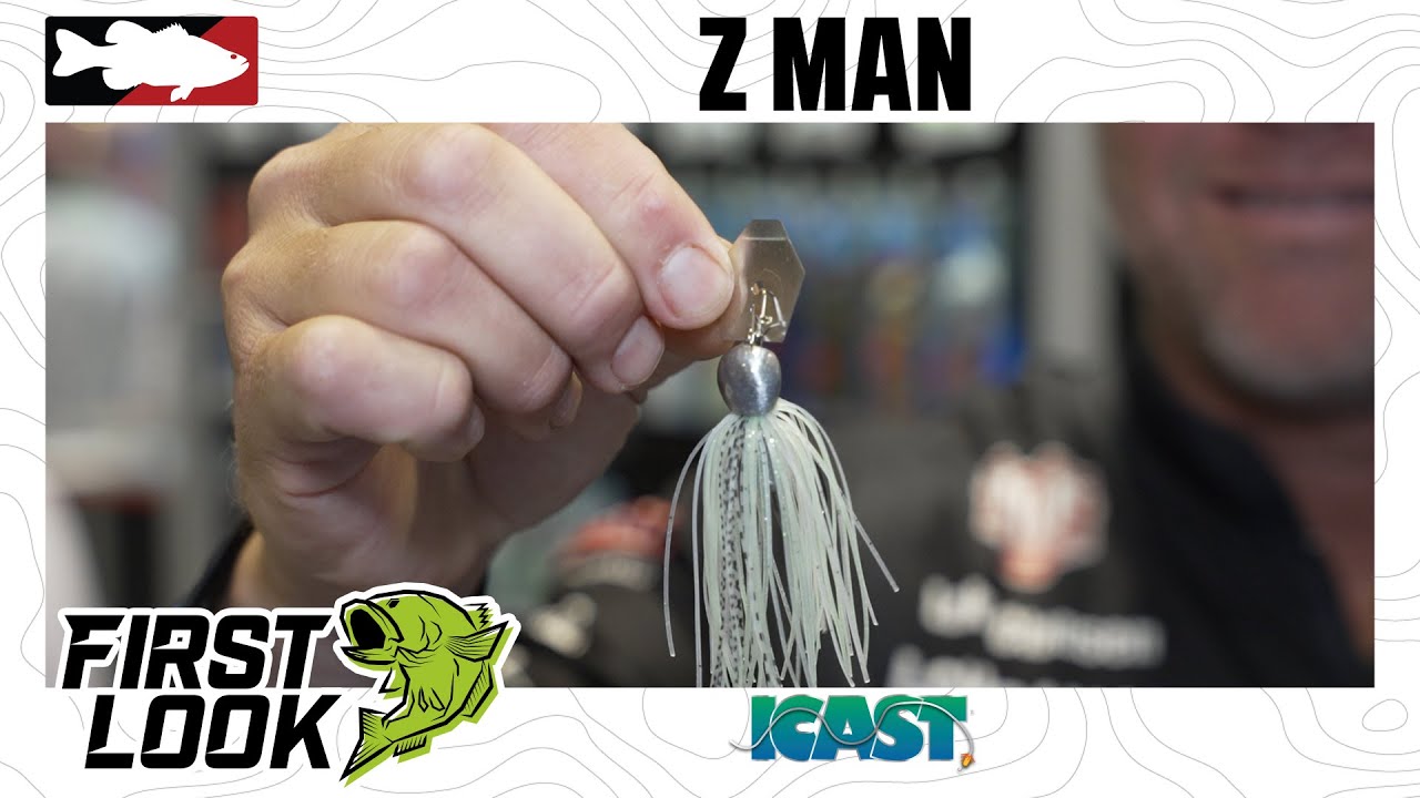 Z-Man Chatterbait Mini Max - 1/2 oz Pearl Ghost