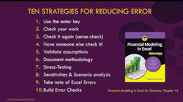 Tips for Financial Modelling Best Practice