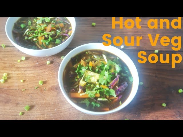 Hot and Sour Veg Soup Recipe | How To Cook Restaurant Style Hot and Sour Soup | Winter Soup Recipe | Poulami Chatterjee