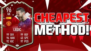 DAVID DE GEA CHEAPEST METHOD & COMPLETED FIFA 20 ULTIMATE TEAM