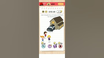 Brain test level 287.#walkthrough #gameplay #shorts