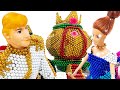 Satisfying Video | How to make Rainbow TURTLE FOUNTAIN Cinderella Magnetic Ball| Rainbow Satisfying