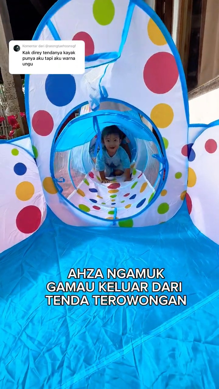 TENDA TEROWONGAN PLAYGROUND