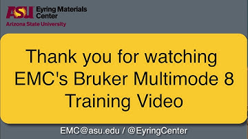 Multimode 8 AFM training video