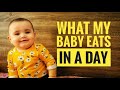 What my 6 months baby eats in a day / baby daily routine / 6 months old food / Meal Ideas For Baby