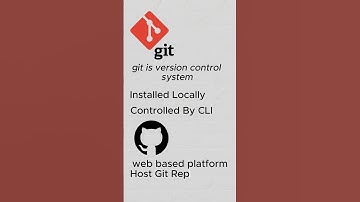 شرح الفرق بين git and github  بالعربى    #Git #GitHub #GitVsGitHub #WhatIsGit #WhatIsGitHub