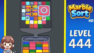 Marble Sort Level 444 Solution Walkthrough