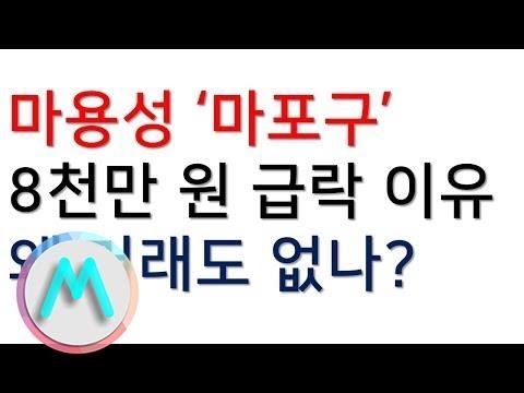 [부투정] 꾸준한 급등 지역 마포구 아파트, 무려 8천만원 급락 이유는?