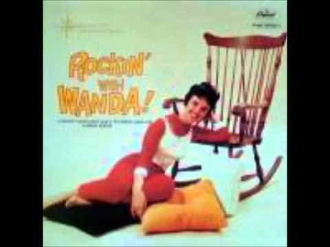 ワンダジャクソン\"ROCKIN'with WANDA\" LPレコード Wanda Jackson Rockin' With Wanda Japan Music CD Bonus Tracks