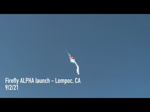 Firefly ALPHA Launch - 9/2/21 - Lompoc, CA