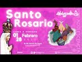 Rezo del Santo Rosario hecho por Adulescentia en latín, inglés y español