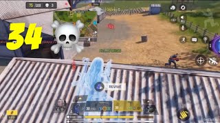 34 KILLS OF INTENSE SQUAD WIPES & OUTPLAYS USING MAC - 10 | COD MOBILE BR FULL GAMEPLAY